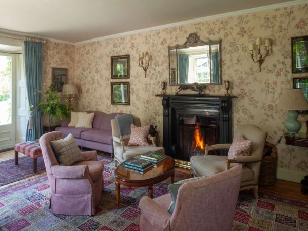 Drawing Room Two Rathsallagh Wicklow Ireland Wedding